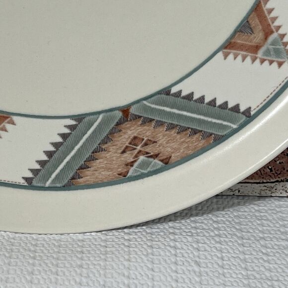 Mikasa Santa Fe Crudite Itaglio Ceramic Multi Southwest Replacement Plate Only - Picture 11 of 12
